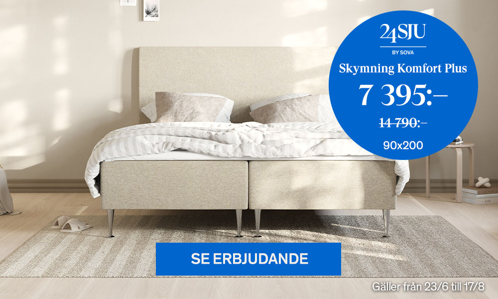 24SJU Skymning Komfort Plus 7395:-